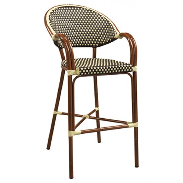 Capri Aluminum Barstool
