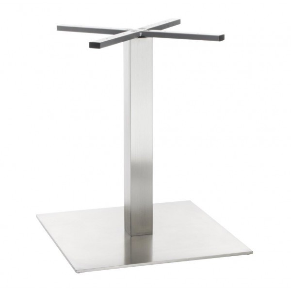 Stainless Steel Contemporary Square Base