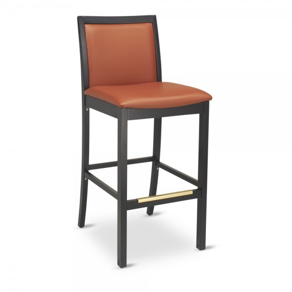 Frame Back Wood Barstool