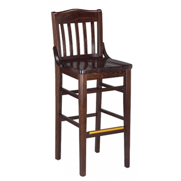 Schoolhouse Wood Barstool