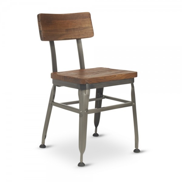 Industrial Reclaimed Metal Chair 