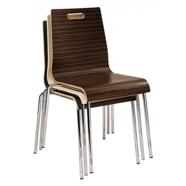 Mesa Stackable Wood Chair